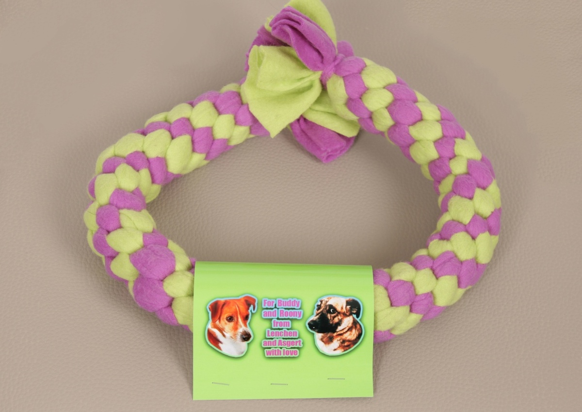 Игрушка для Бадди и Руни, фото автора. 