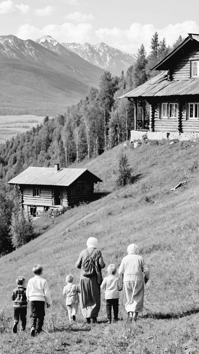 Геля сказала: «Давай так, буду няней твоим детям, а ты на работу выходи. Мои все погибли, деревню выжгли, муж без вести пропал. Семьей будем, Надя. Детей твоих поднимем, вместе выживем!»