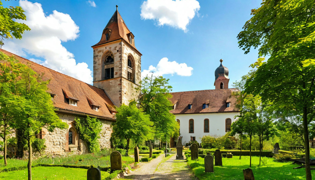 Средневековый монастырь в Германии II