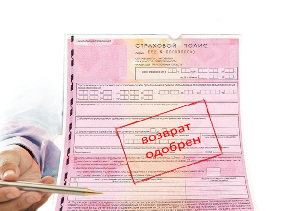 как вернуть деньги за ОСАГО