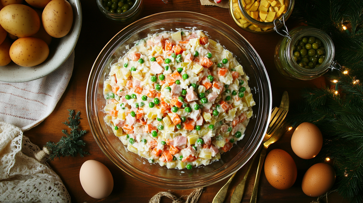3 классических салата на Новый год секреты идеального вкуса