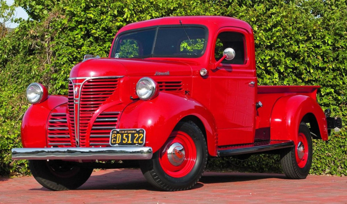 Идеальный экземпляр пикапа Plymouth PT-81 (1939)