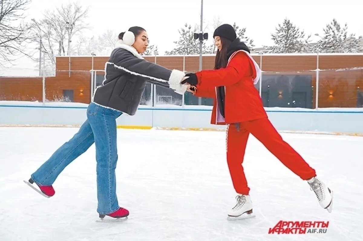    Еще одна зимняя забава появилась у горожан.