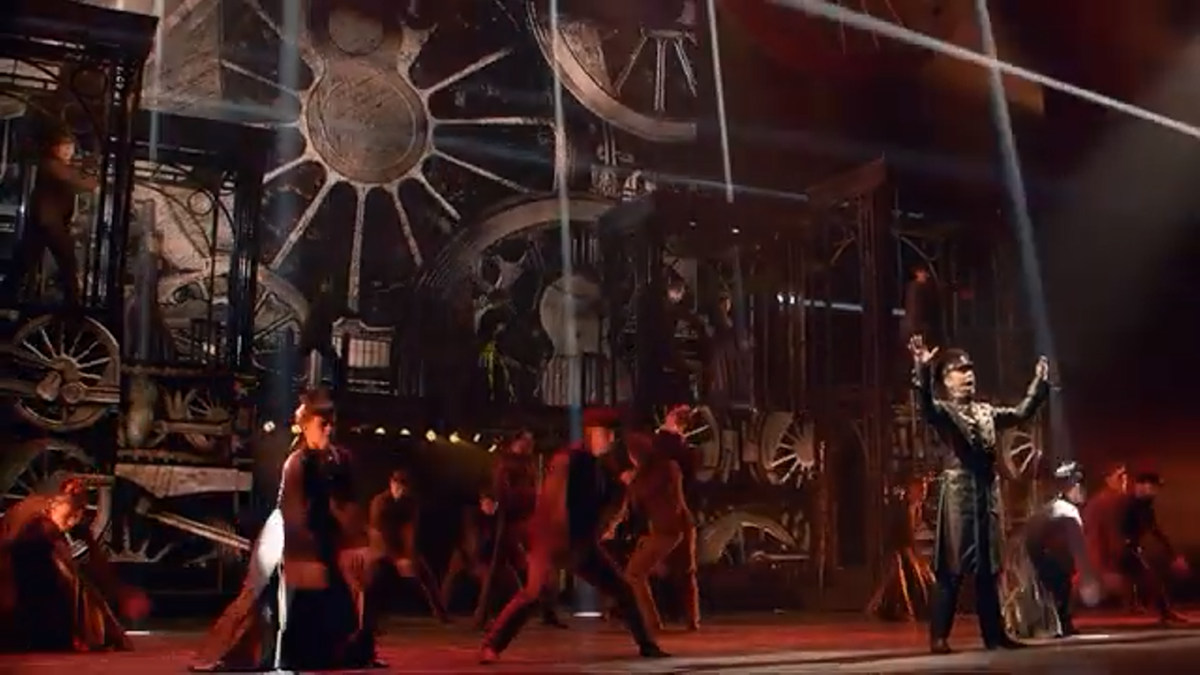 Кадры официальной записи мюзикла «Анна Каренина» в Московском театре оперетты