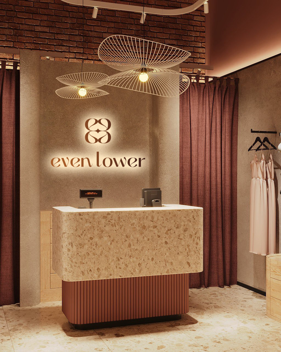 Дизайн интерьера магазина разработан студией Archiforma Татьяны Романовской