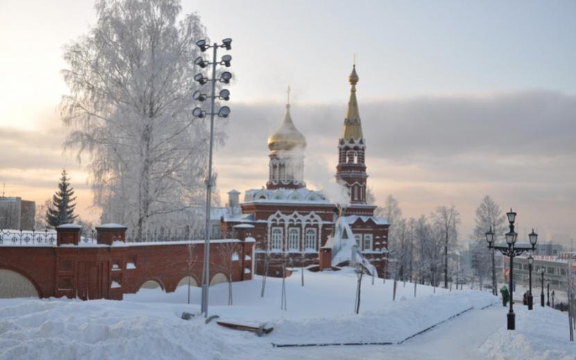    Погода в Ижевске на день: 15 декабря ждем ночные -18°С и небольшой снег