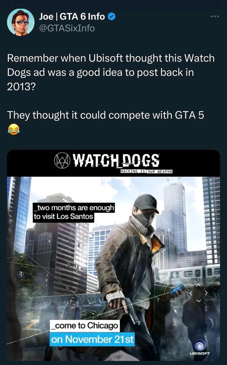 "Два месяца хватит что бы насладиться Лос Сантосом" - "Приезжайте в Чикаго в ноябре 21"