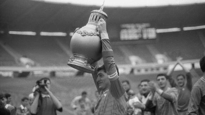  Капитан тбилисской команды «Динамо» Михаил Гурамович Кавелашвили с Кубком (1993 год) / Фото: РИА Новости / Г. Ахаладзе