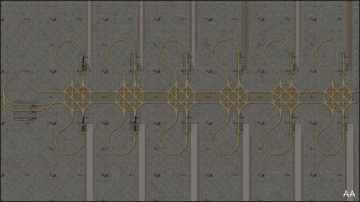 1. Железная дорога со станциями расширена, но поездов осталось прежнее количество.