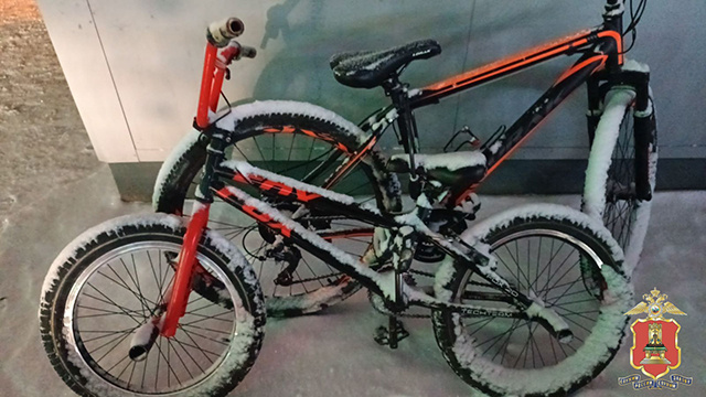 Украденные велосипеды нашли