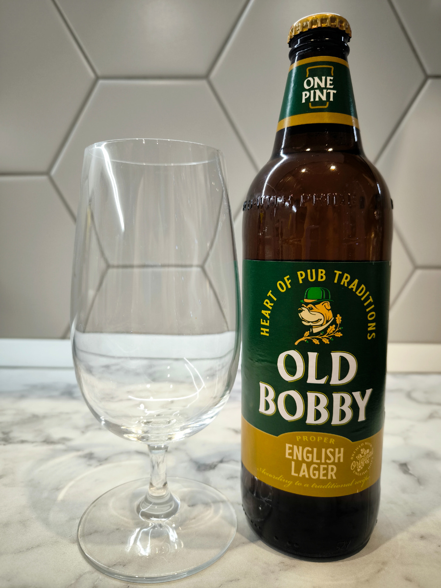 Пиво "Old Bobby Lager" (Олд Бобби Лагер) от Балтики