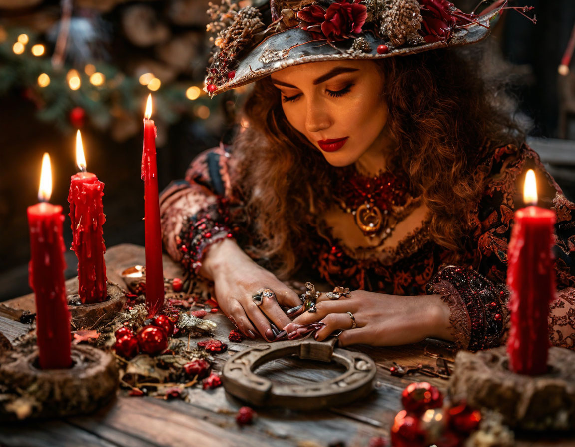 Новогодний ритуал на исполнение заветного желания.