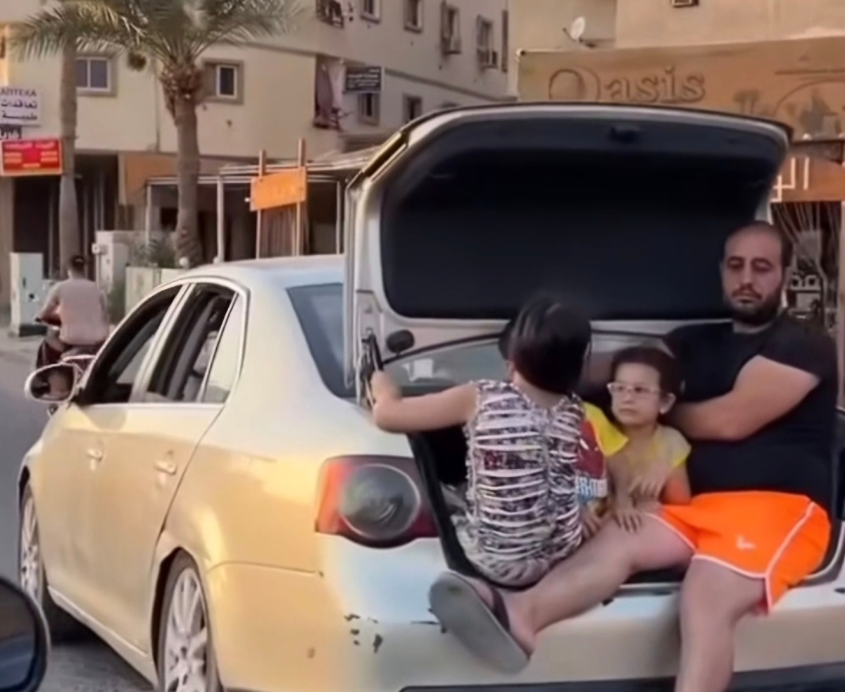 Египетский беспредел на дорогах