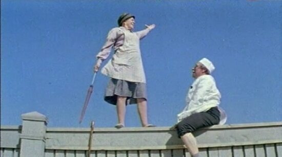 Татьяна Пельтцер в фильме "Желтый чемоданчик". Фото: Яндекс картинки