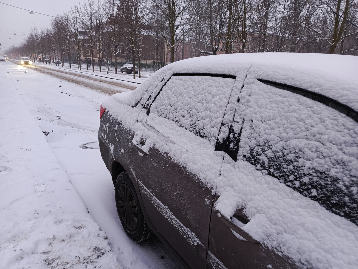 А у нас зима наступила ))) Правда ненадолго