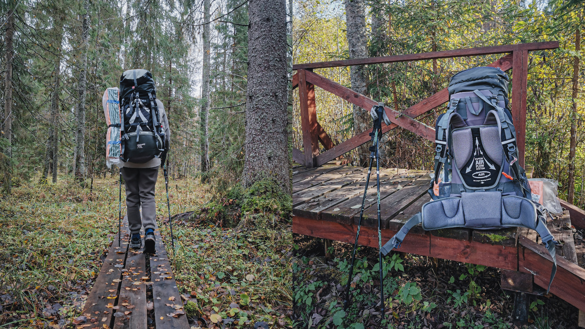 Рюкзак Naturehike Discovery. Поход по Валдаю