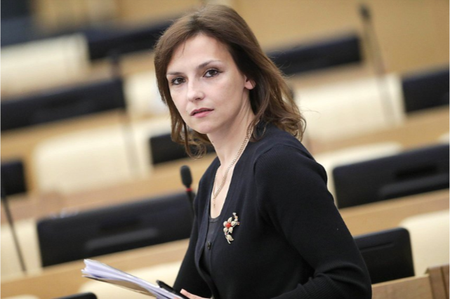  Депутат Госдумы  от партии "Единая Россия" Виктория Родина