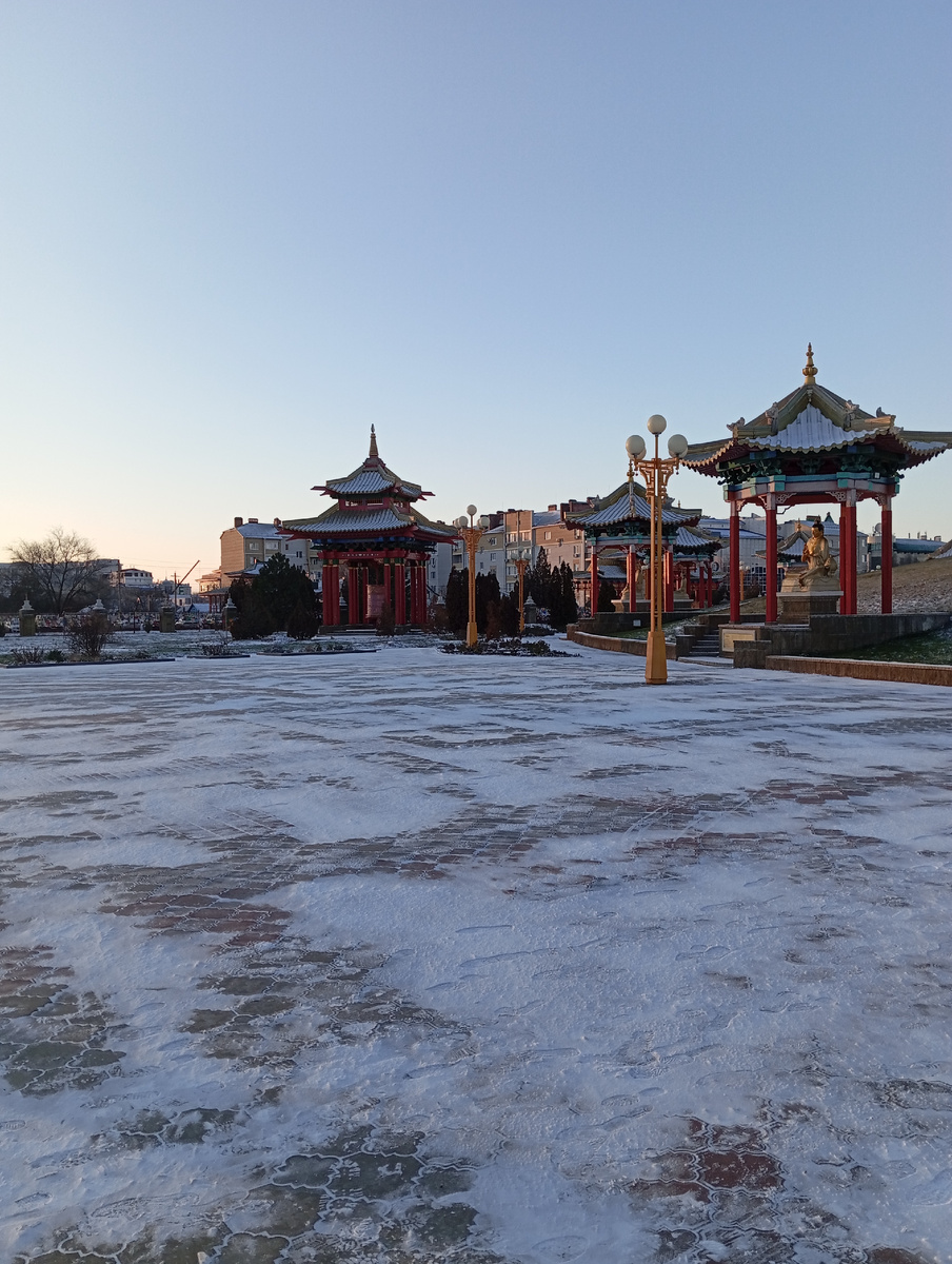 Вчера около хурула. 