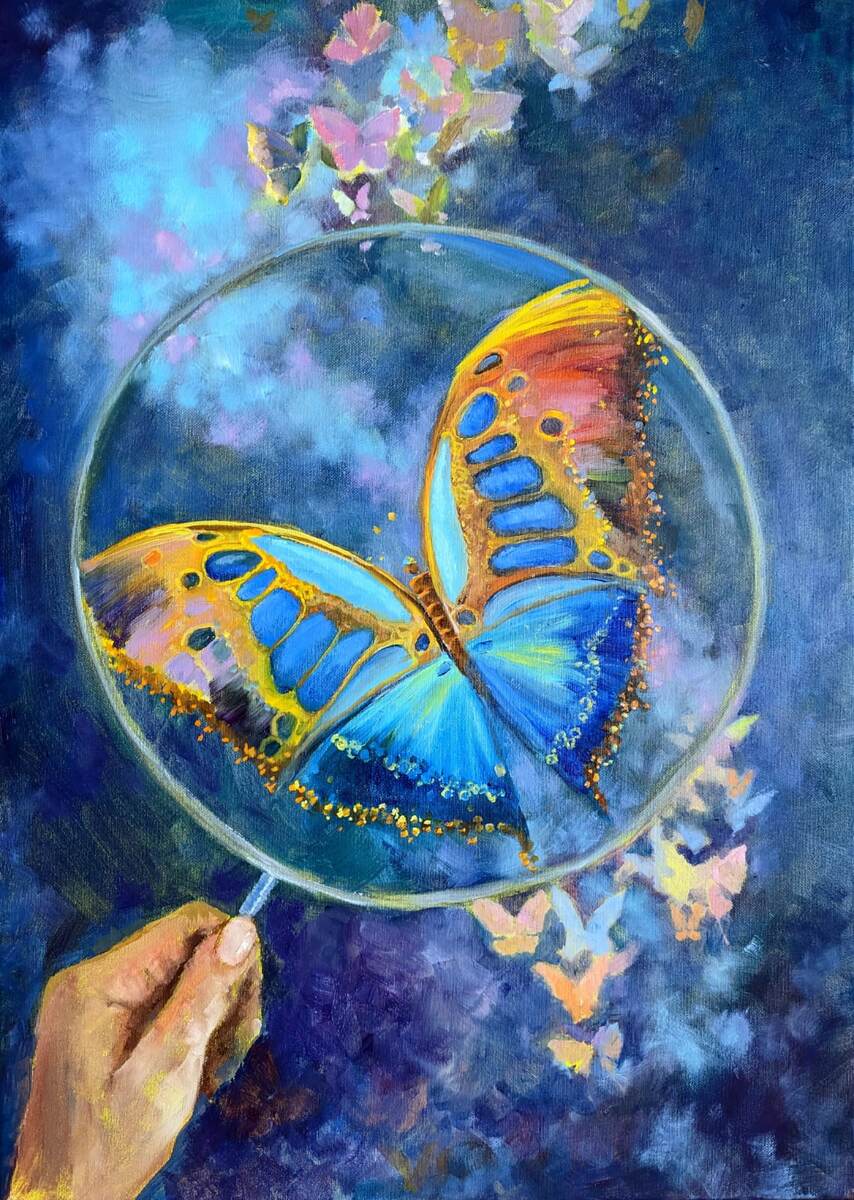 Елена Юшина. "Без названия". Холст, масло.