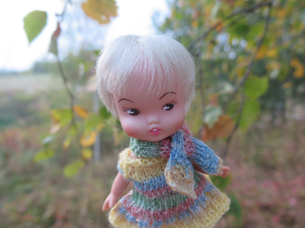 Девочки и мальчики из моей банды. Вязание моей работы.