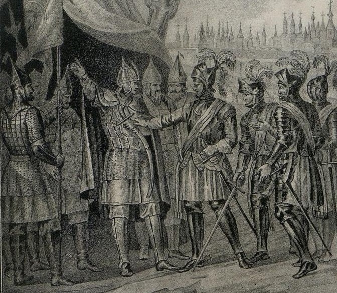 Свидание Скопина и Делагарди.