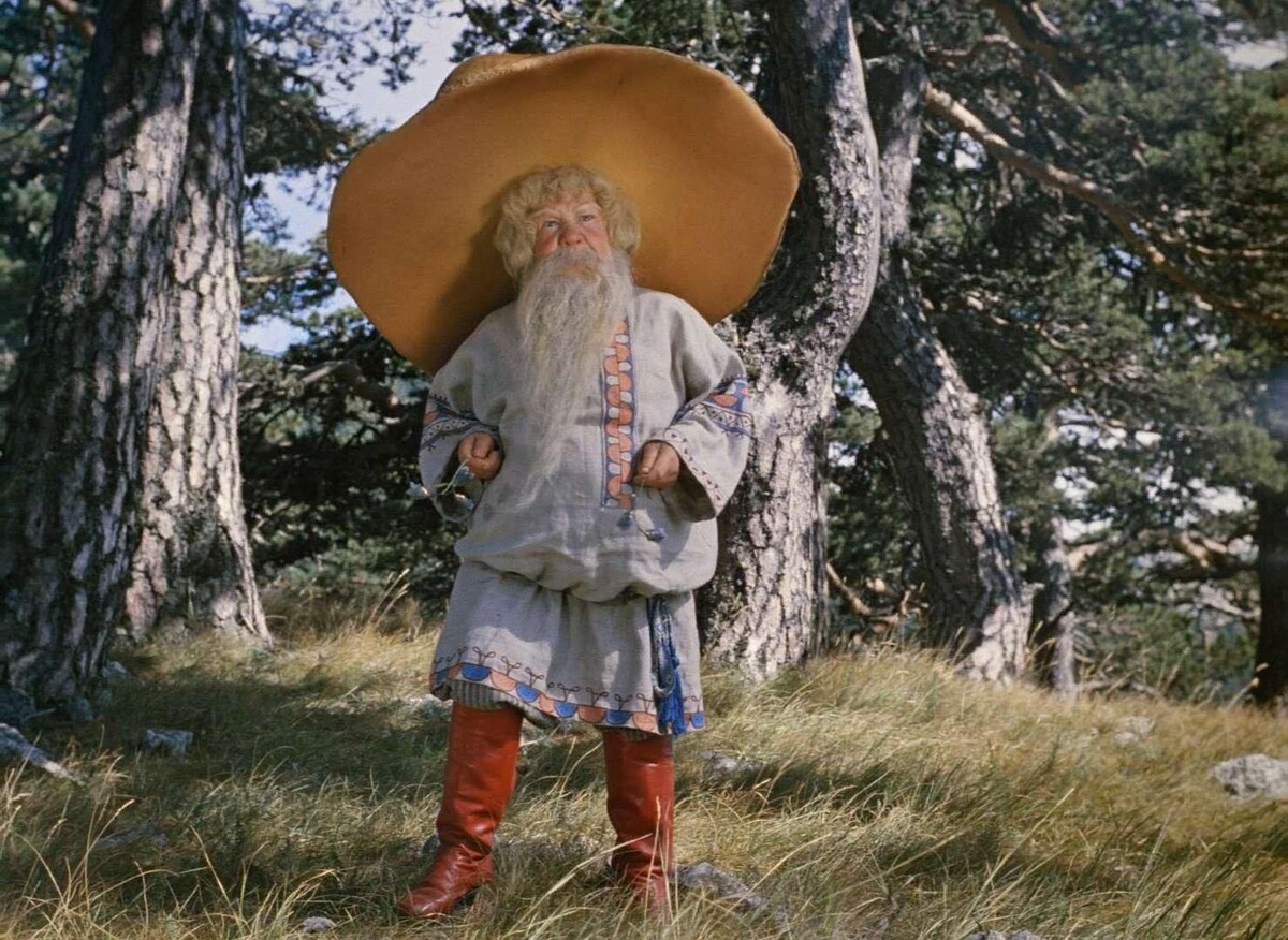 Кадр из сказки «Морозко»