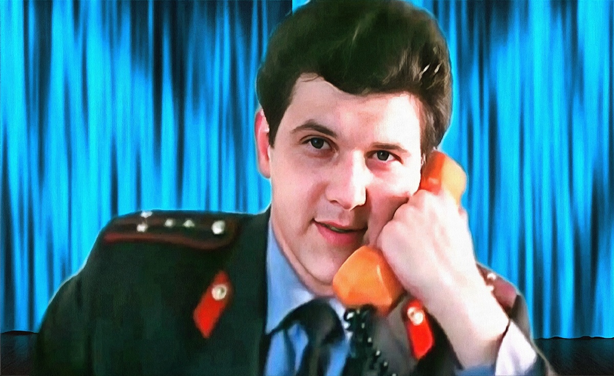 В роли Пететельникова в "Криминальном таланте"