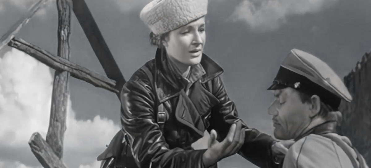 Кадр из кинофильма "Одиночество", 1964 г., режиссер Всеволод Воронин, сценарист Николай Вирта, композитор Юрий Левитин (скриншот) 