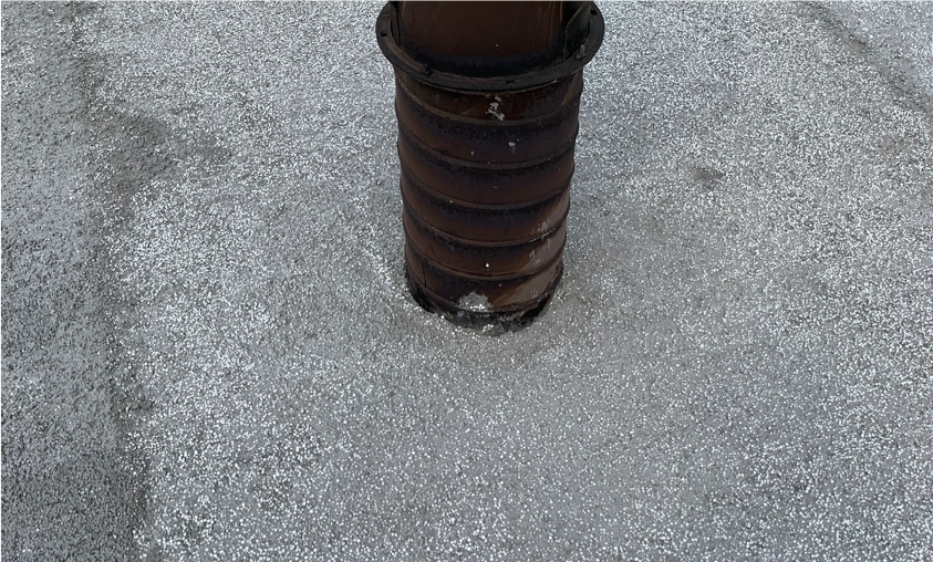 Примыкание к выступающим элементам