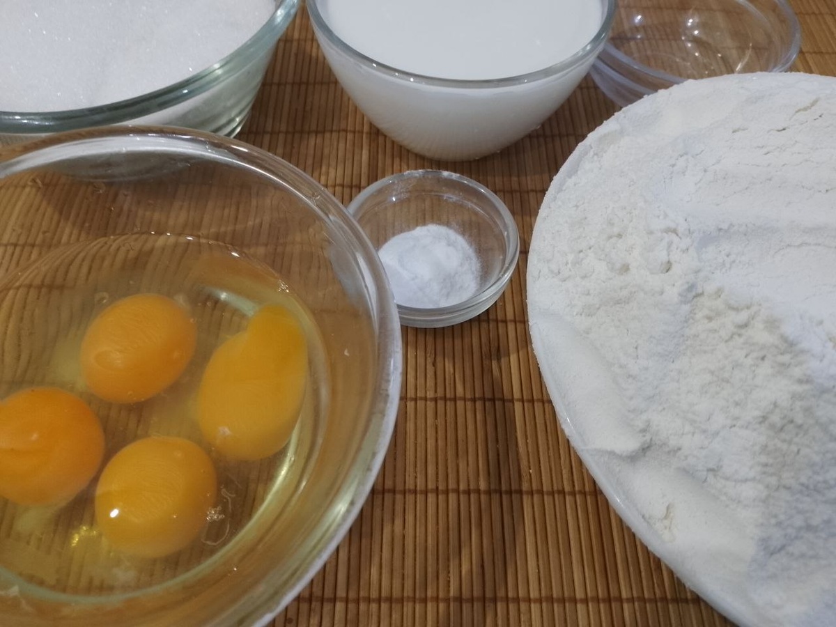 Ингредиенты для приготовления пряников