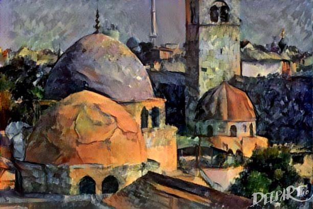 мое фото из Дамаска, обработано под картину