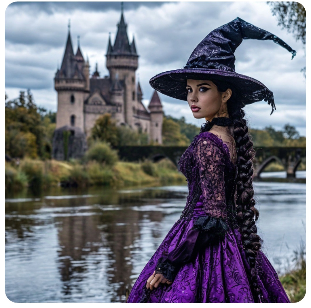 Коварная Рогнеда. Картинка нарисована нейросетью Шедеврум