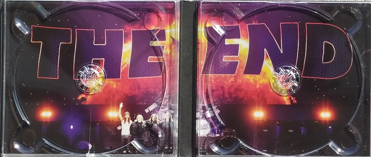 Black Sabbath "The End" CD + Blu-ray - trays