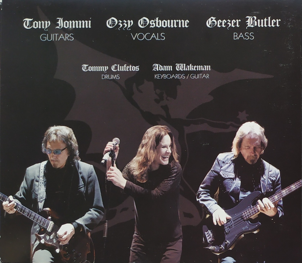 Black Sabbath "The End" CD + Blu-ray - back pack pic - the band