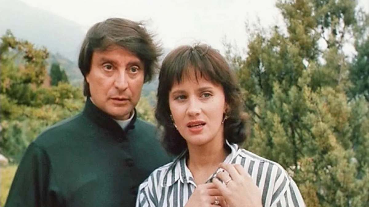 Кадр из к/ф "Ловушка для одинокого мужчины" 1990 г. 