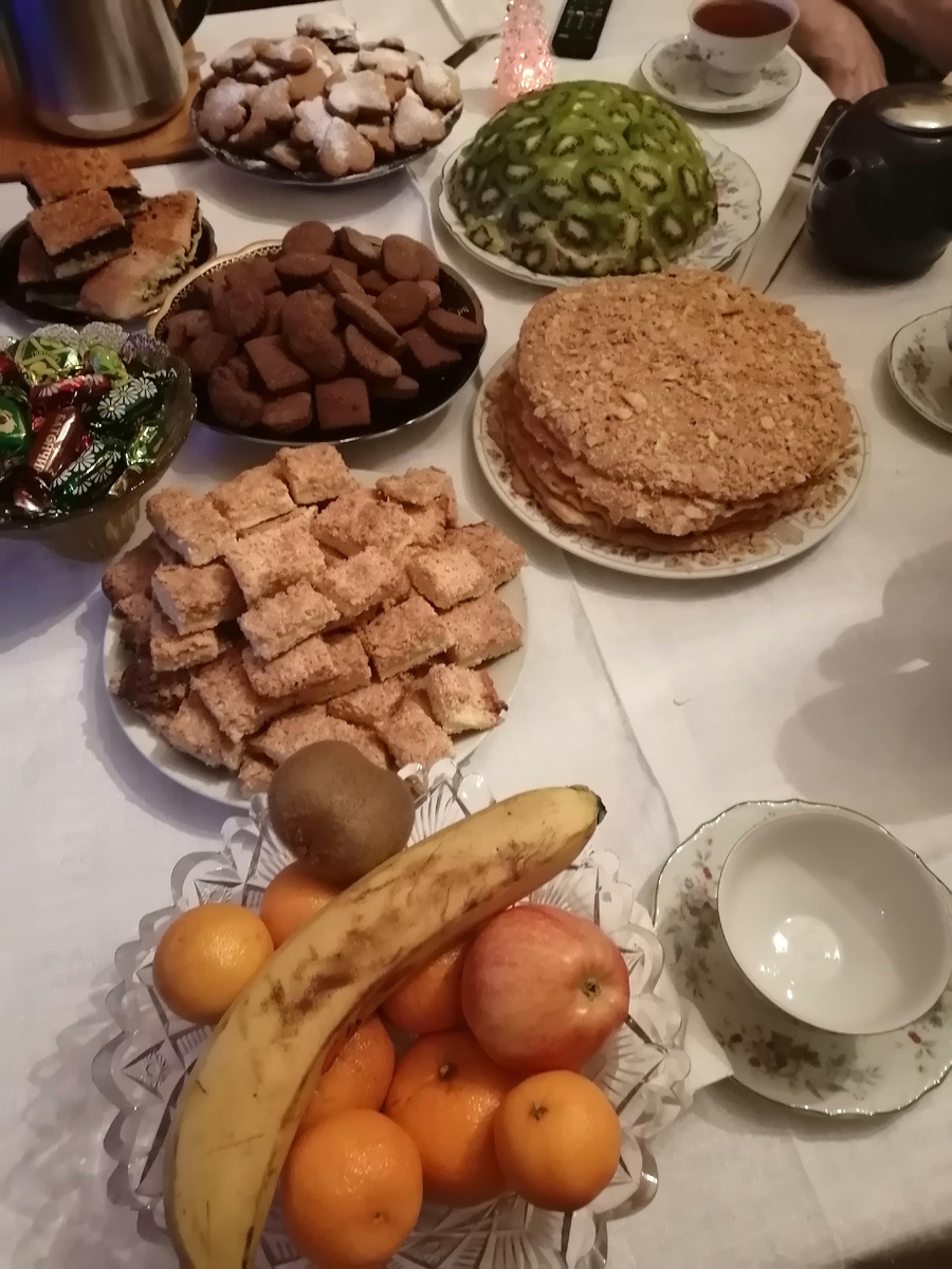 Сладкий стол на новый 2022 год