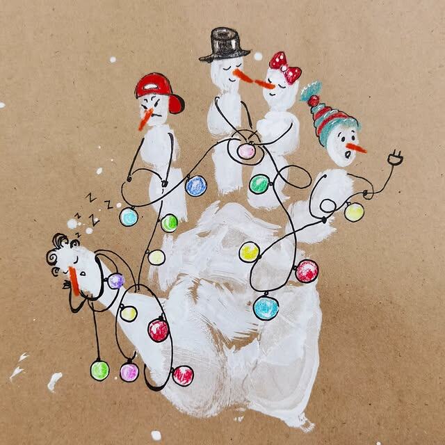 Для этого рисунка я использовала акварельные карандаши, не размывая их водой.