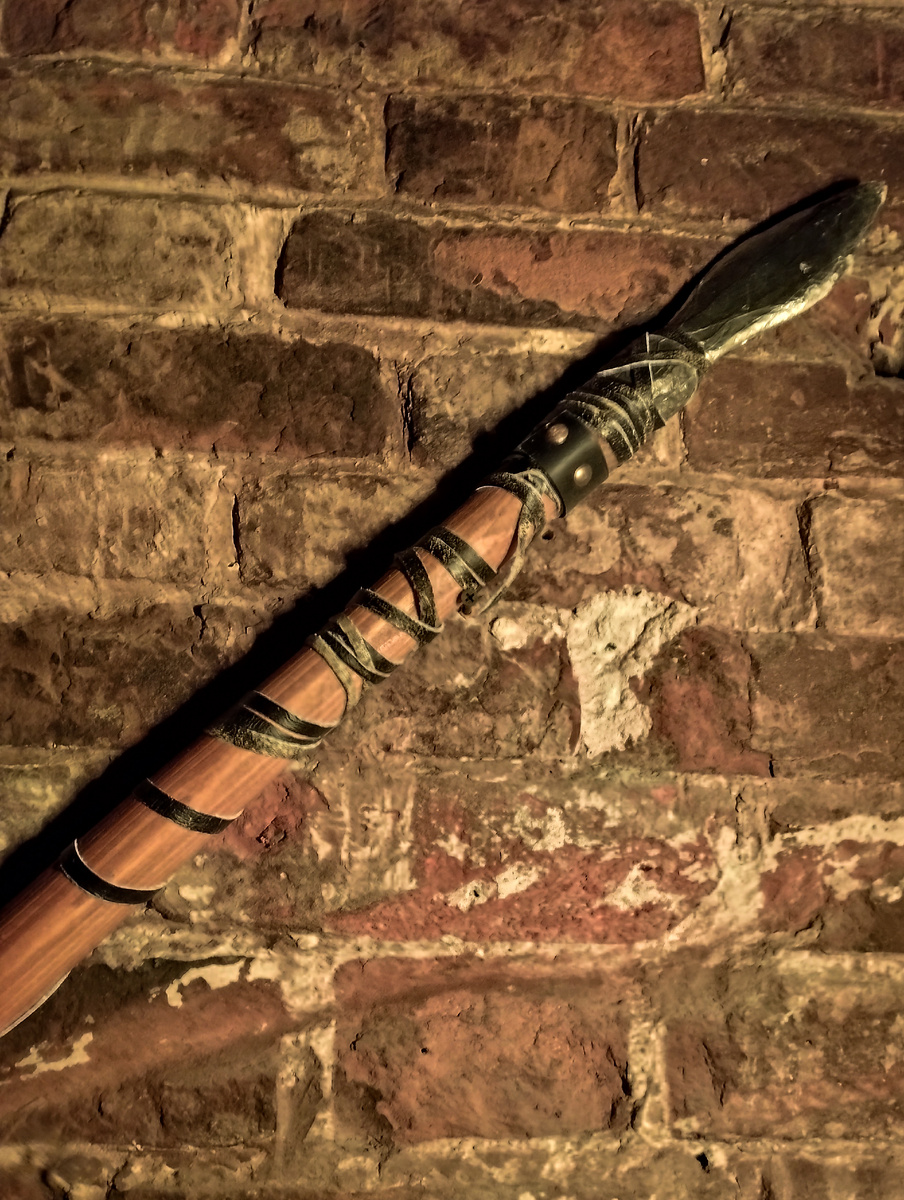 Очень дружелюбное копьё.