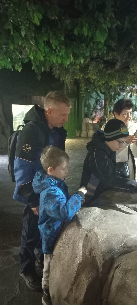 Покормили рыб