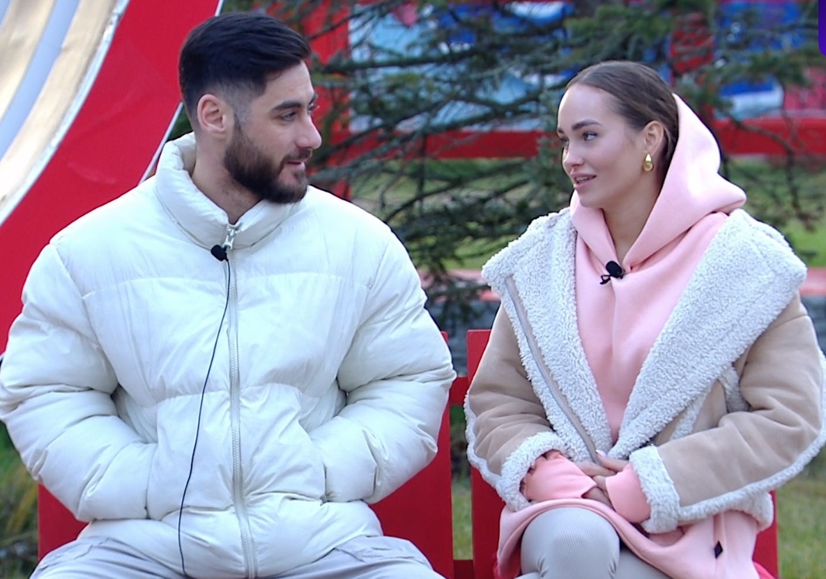 Тигран и Виктория Салибековы (фото из эфира на «Okko»)