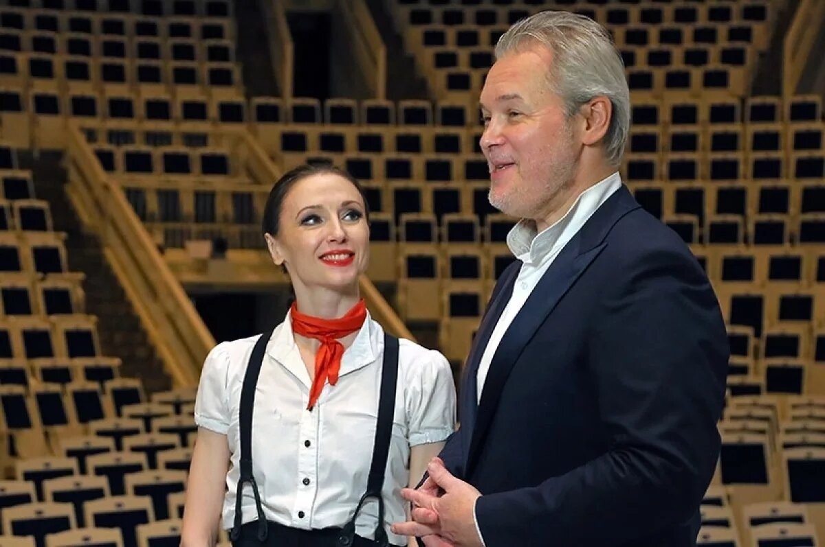    Светлана Захарова и Вадим Репин.