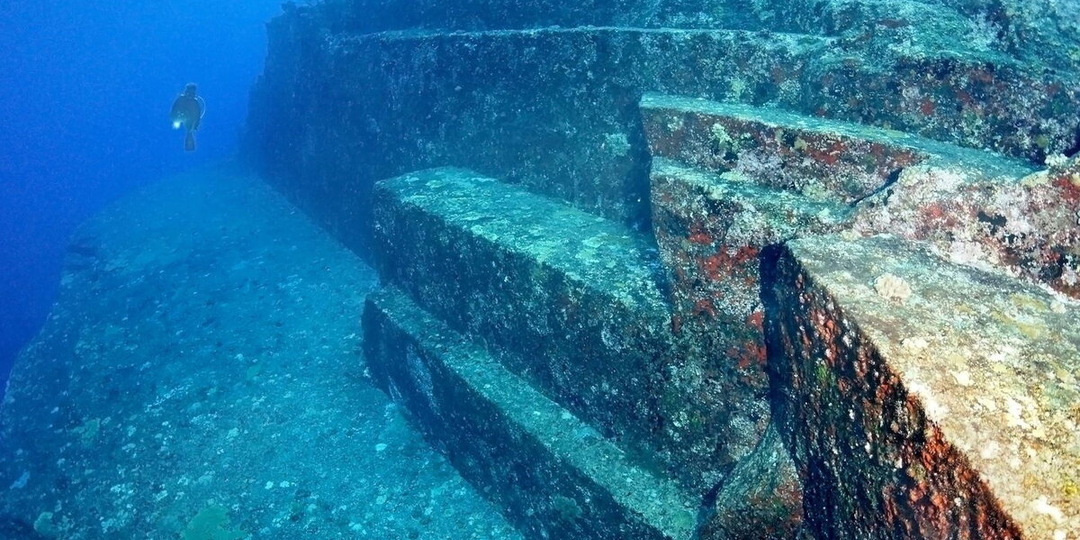 Предположение, как мегалиты Йонагуни у берегов Японии оказались под водой