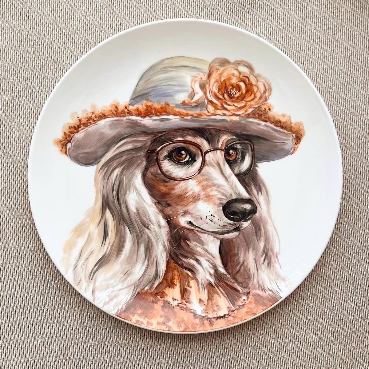 А это для дочери заказчицы, которая по восточному гороскопу Собака