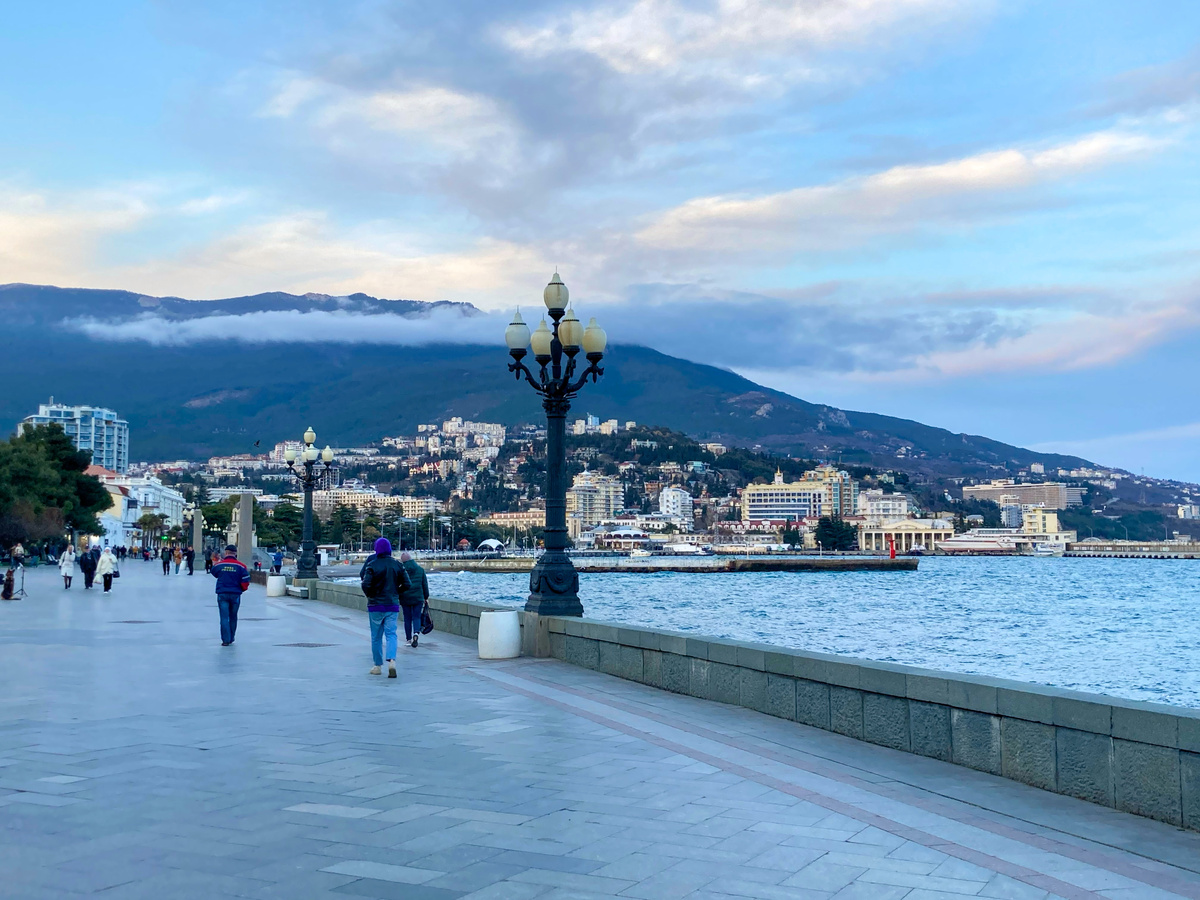 Набережная Ялты