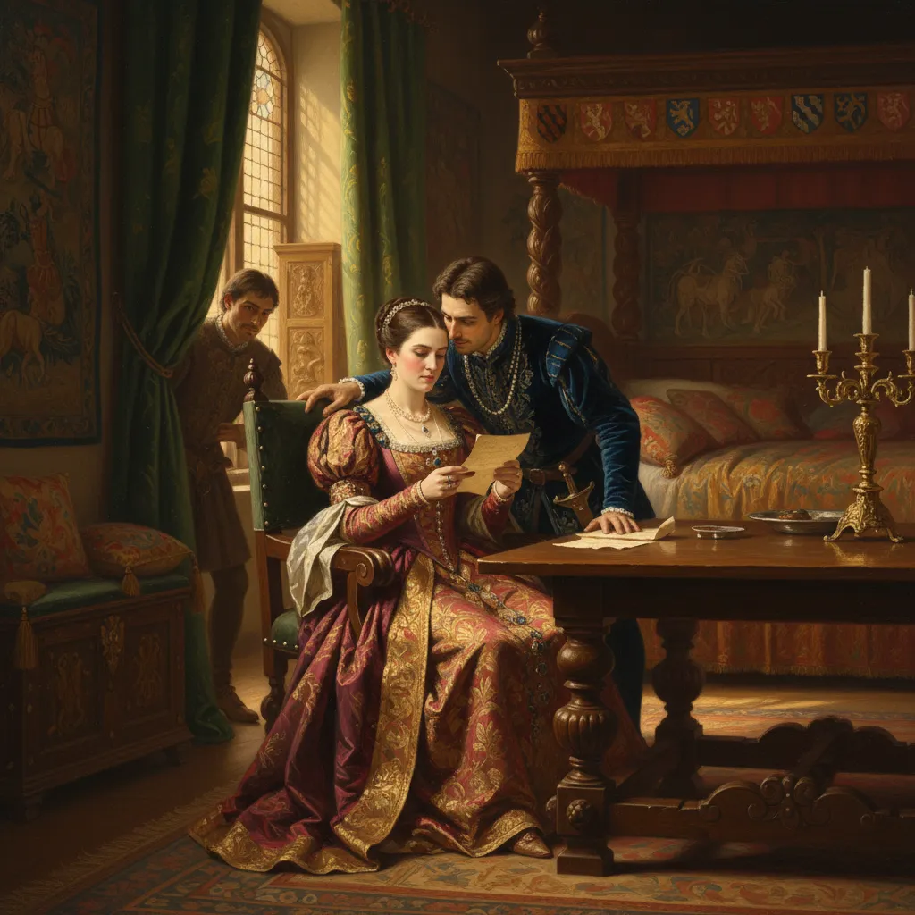 Треугольник страсти.