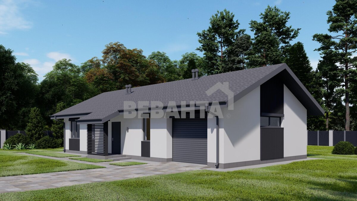 Рендер проекта дома «Мечта» 