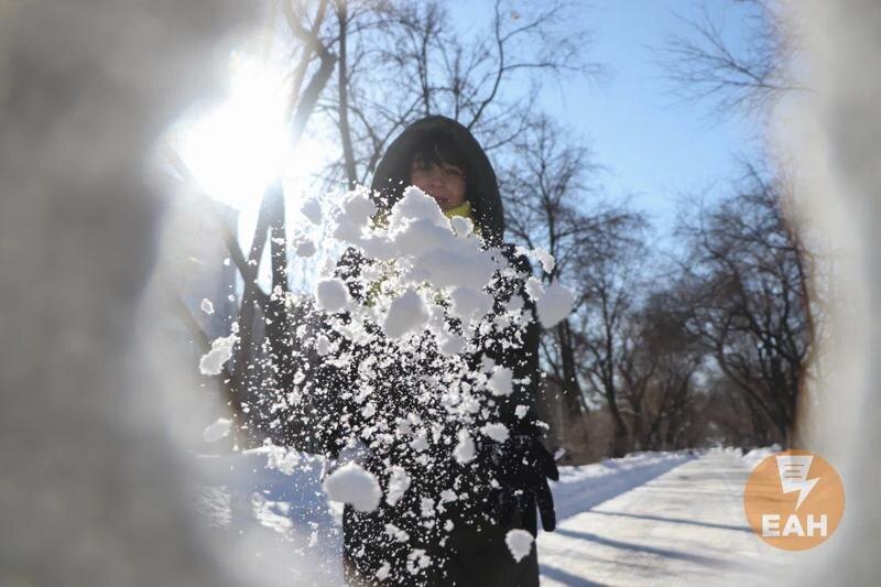    ЕАН. Снег будет идти ежедневно, обещают синоптики