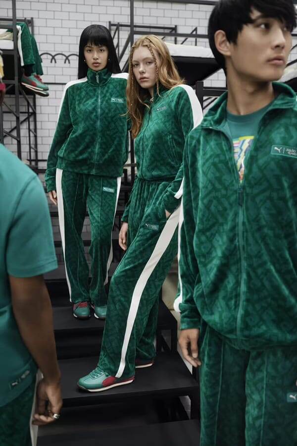 PUMA представила коллекцию одежды в стиле сериала «Игра в кальмара»  