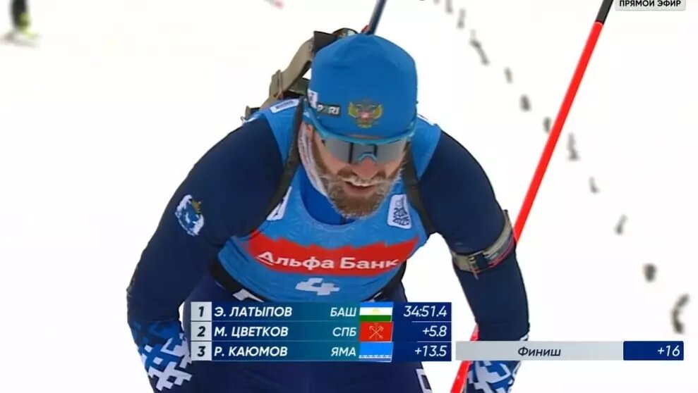     Источник: Скриншот видео трансляции соревнований