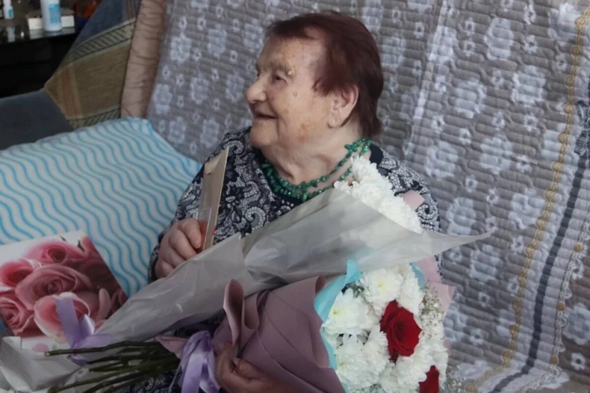    Ветеран ВОВ из Хабаровского края отпраздновала 95-летие